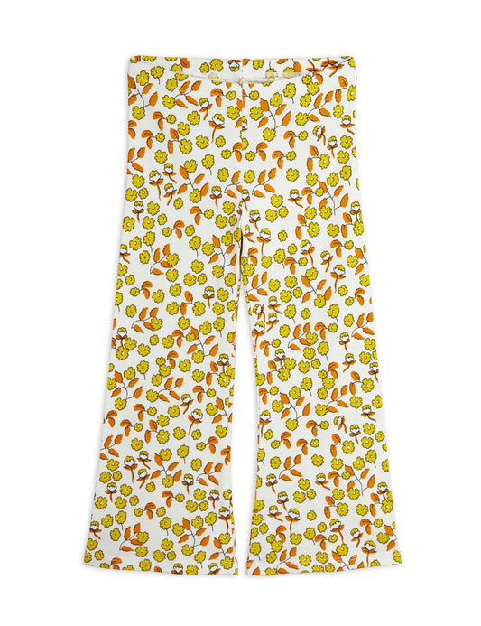 Mini Rodini Flowers Flared Trousers