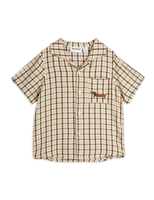 Mini Rodini Gingham Woven Shirt