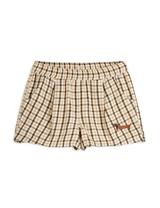 Mini Rodini Gingham Woven Shorts