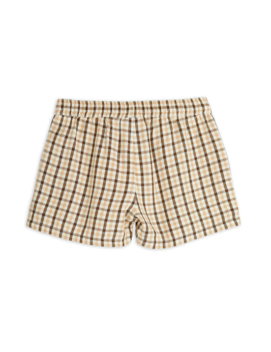 Mini Rodini Gingham Woven Shorts