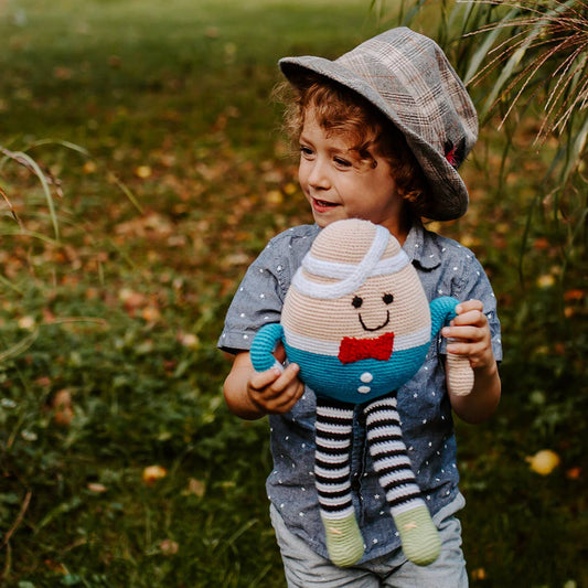 Pebble Handmade Humpty Dumpty Soft Toy – Large Doll