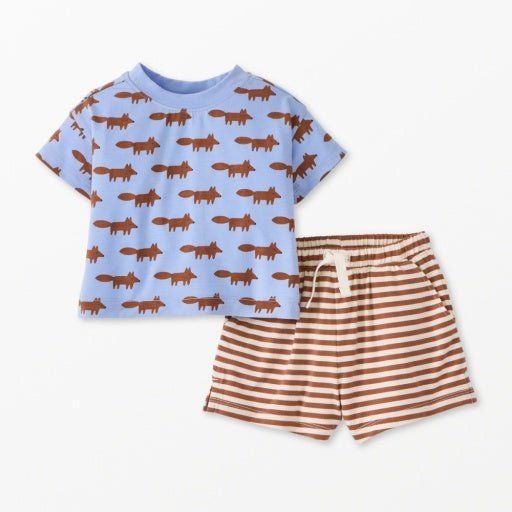 Hanna Andersson | Tee & Short Set | Foxy