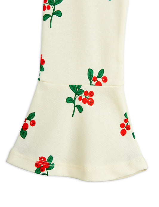 Mini Rodini Lingonberries Flared Trousers