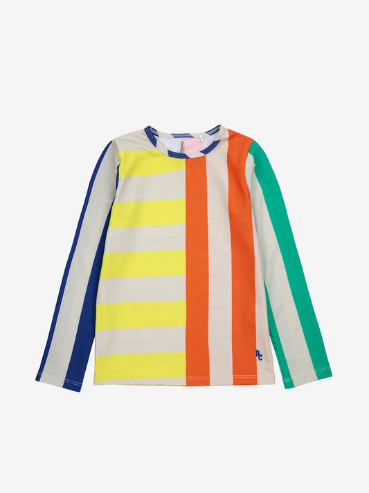 Bobo Choses Multicolor Stripes Swim Shirt