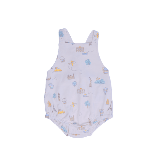 Pima Lima Pima Lima | Bubble Romper | Travel Lavender