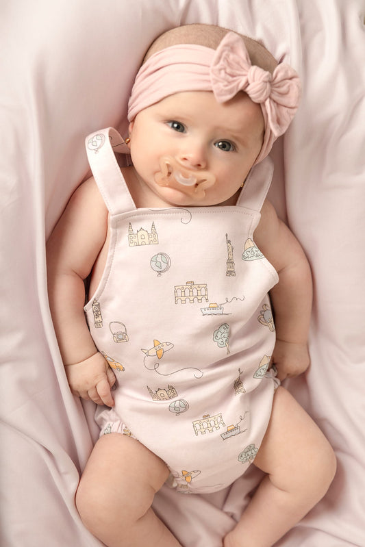 Pima Lima Pima Lima | Bubble Romper | Travel Lavender