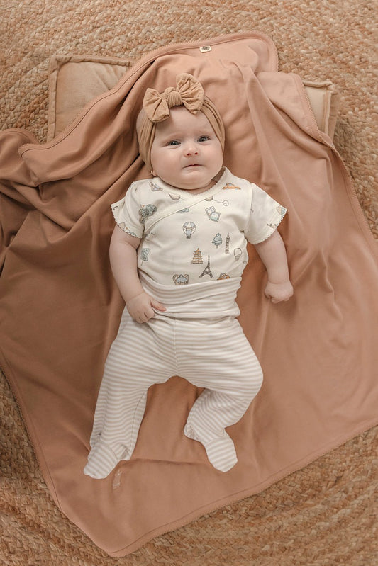 Pima Lima Pima Lima | Kimono Bodysuit | Travel White