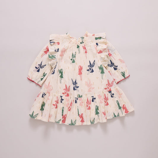Pink Chicken Pink Chicken | Girls Harper Dress | Woodland Fairies