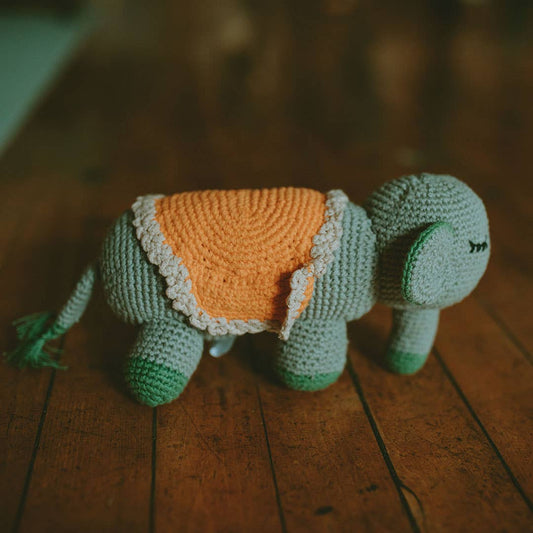 Pebble Safari Elephant Stuffed Animal