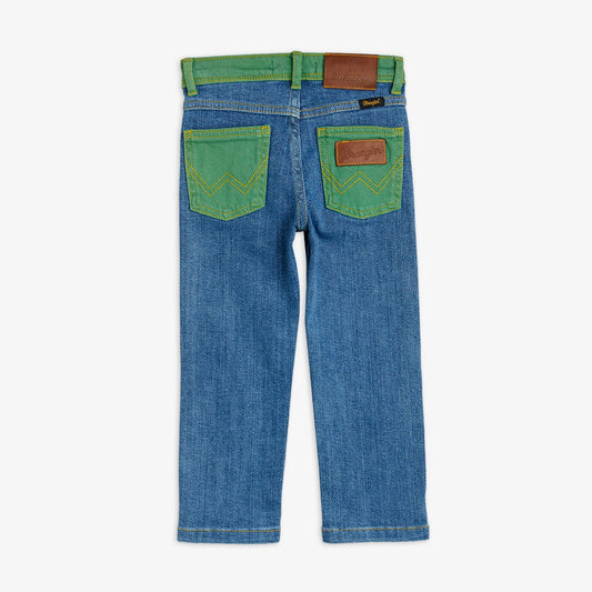 Mini Rodini Straight Denim Jeans - Wrangler Collab