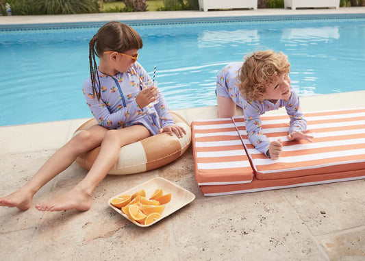 Bonnie Mob Wake & Weekend Set - Beachball Rash Top & Bottom Set