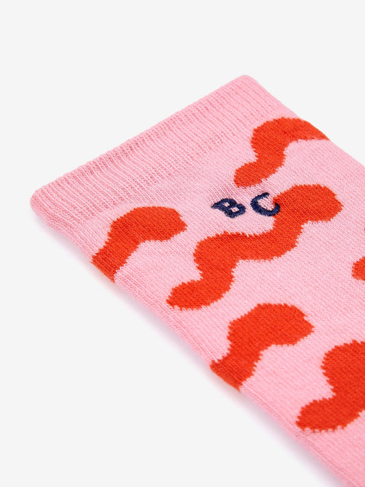 Bobo Choses Waves All Over Long Socks