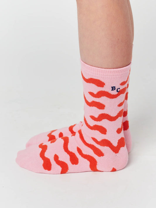 Bobo Choses Waves All Over Long Socks