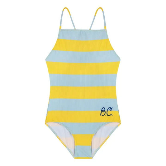 Bobo Choses Yellow Stripes all over suimsuit