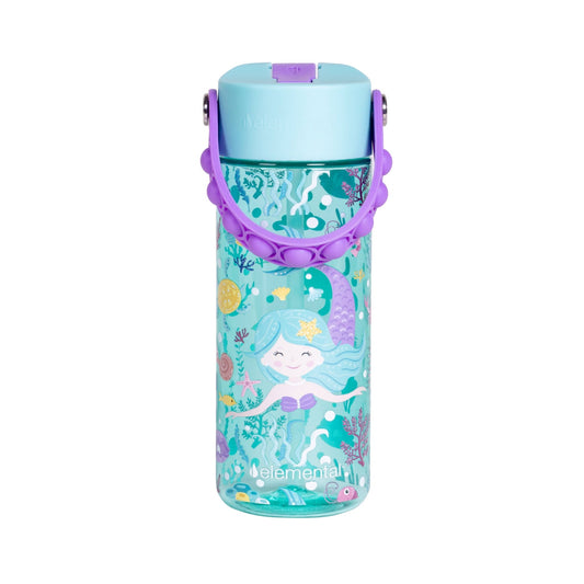 18oz Splash Pop Water Bottle - Mermaid - Elemental