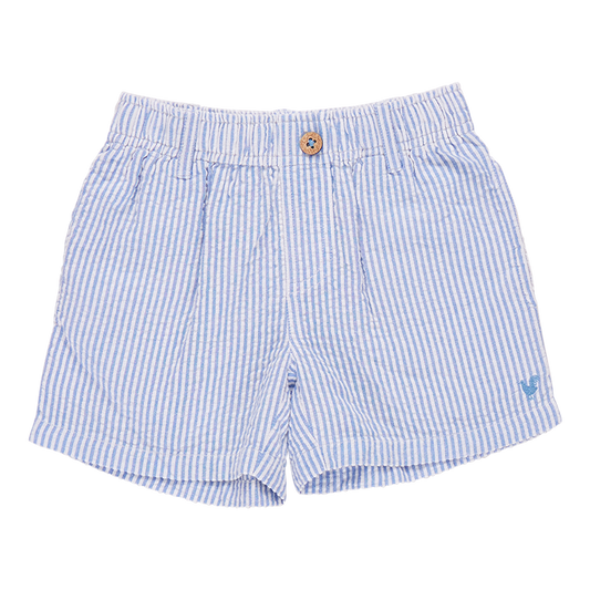 Boys Jackson Short - Blue Seersucker