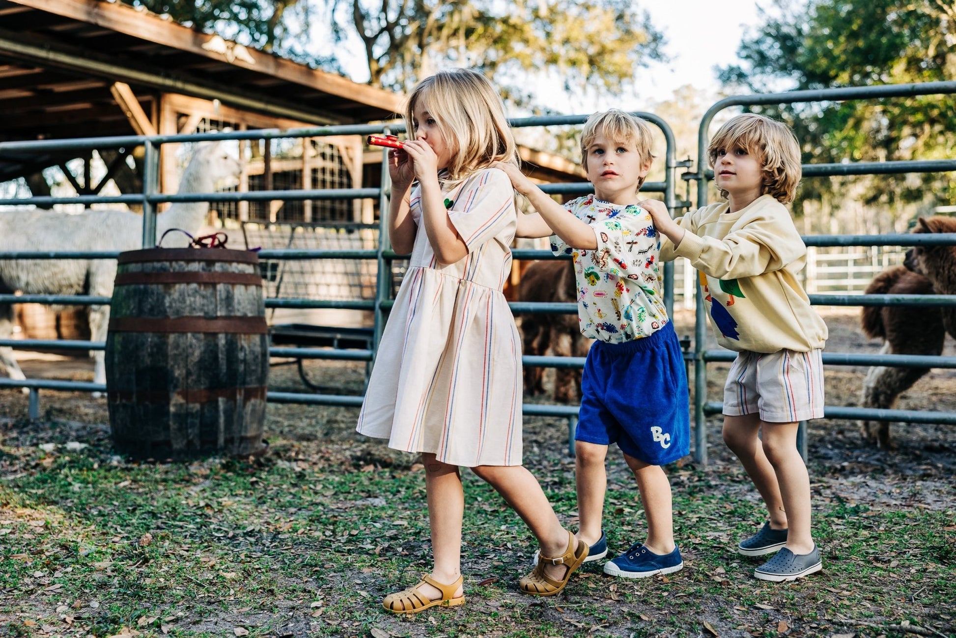 BC Terry Bermuda Shorts - Bobo Choses