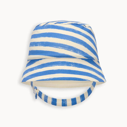 Chill - Blue Stripe Sun Hat - Bonnie Mob