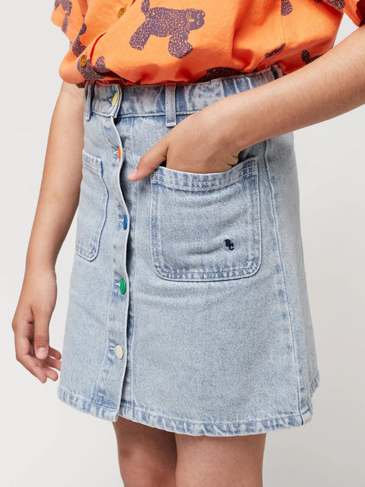 Denim Skirt - Bobo Choses