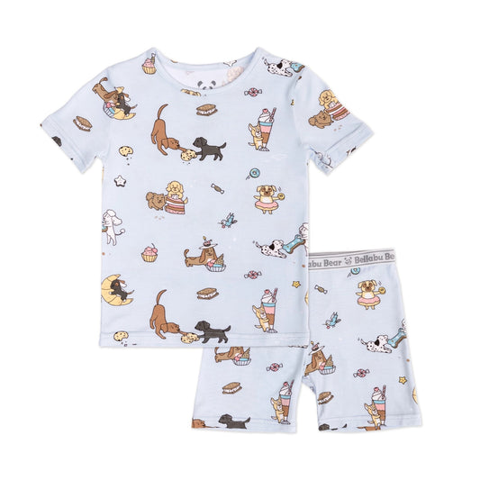 Dessert Dogs Kids Bamboo Short Set - Bellabu Bear