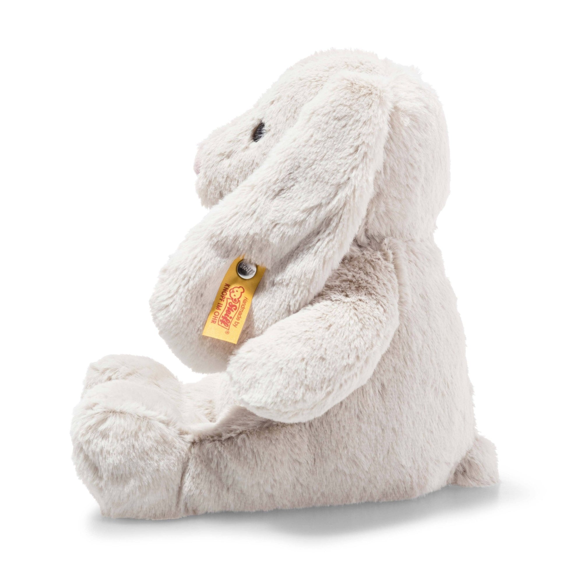 Hoppie Bunny Rabbit Plush Stuffed Toy, 11 Inches - Steiff