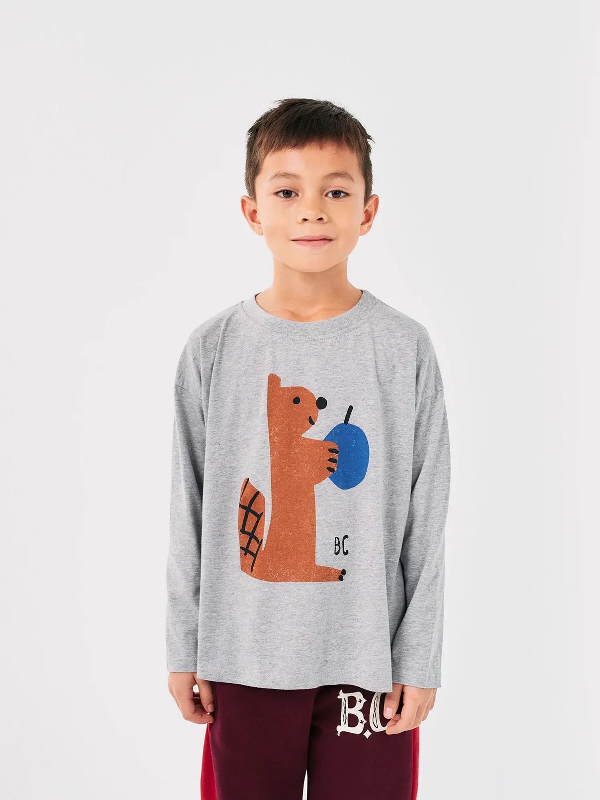 Hungry Squirrel T - shirt - Bobo Choses