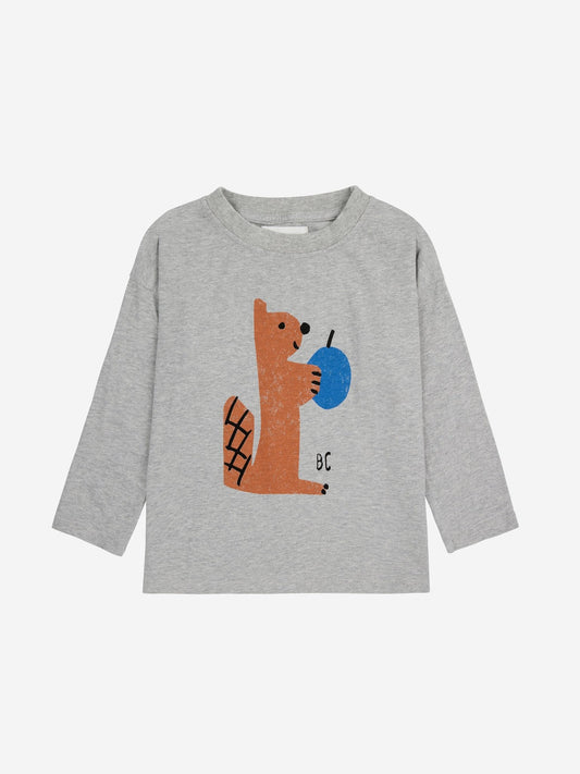 Hungry Squirrel T - shirt - Bobo Choses