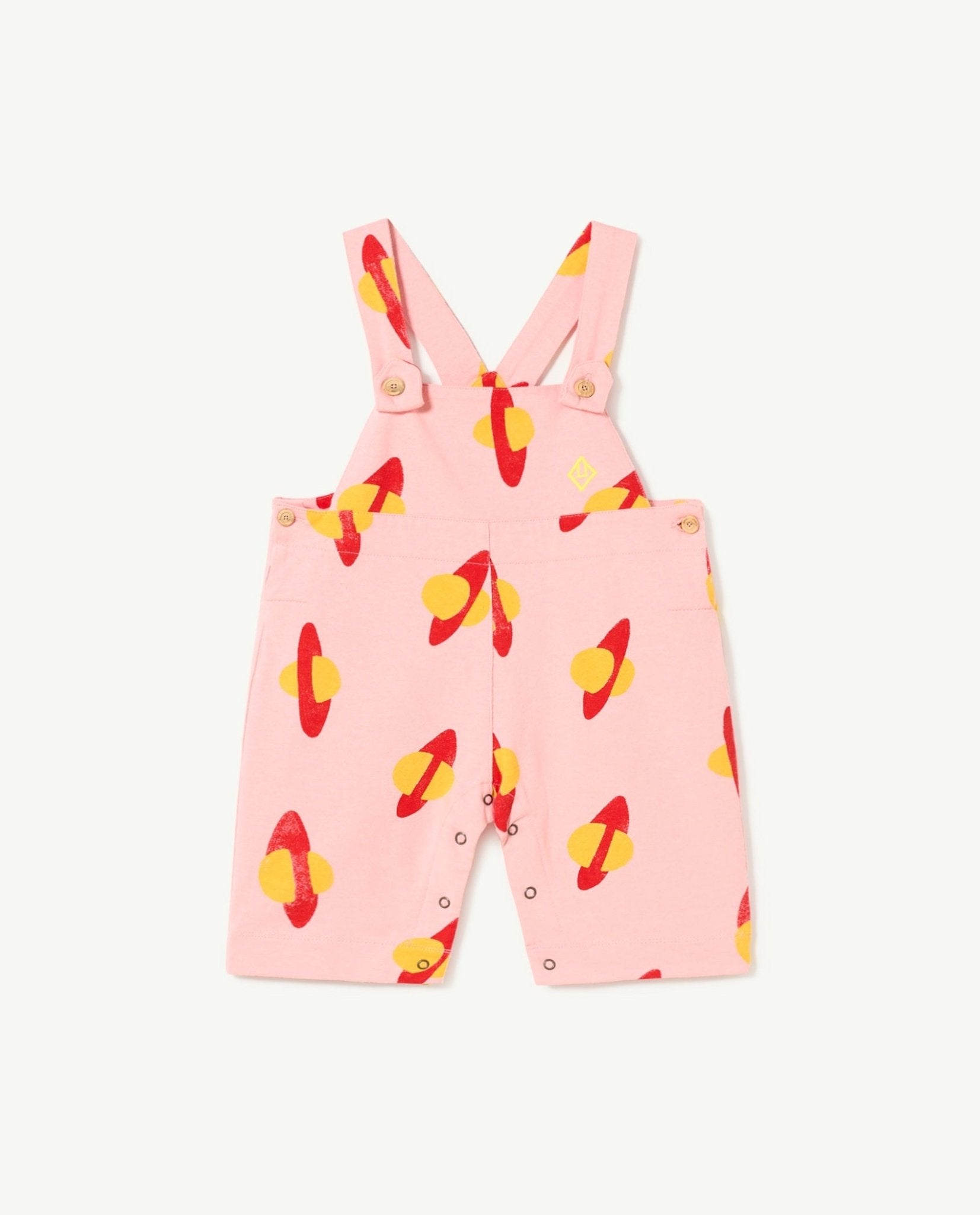 Jersey Mule Baby Jumpsuit Pink - The Animals Observatory