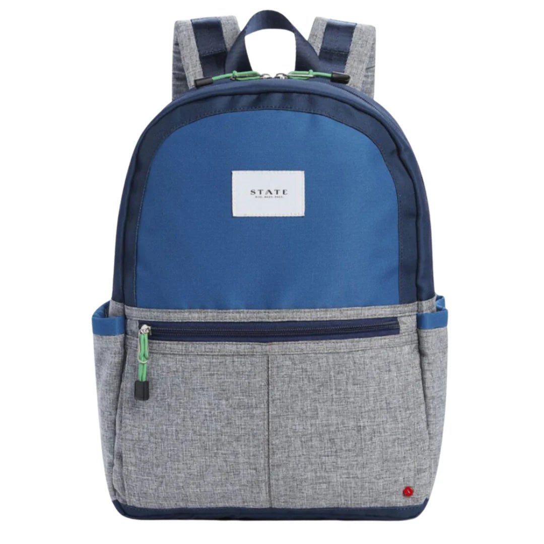 Kane Kids Backpack (Navy / Heather) - State Bags