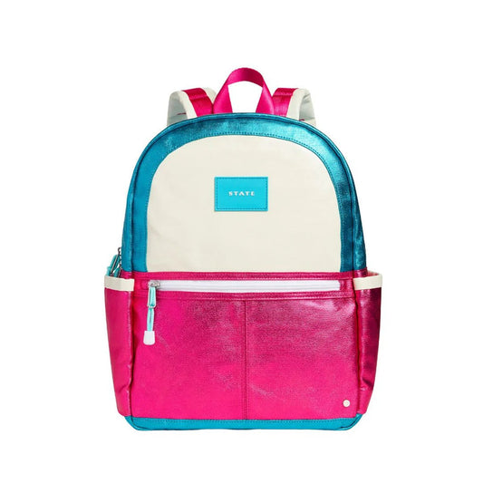 Kane Kids Backpack (Turquoise/Pink) - State Bags