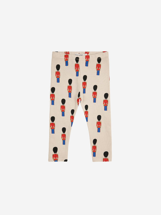 Little Tin Soldiers All Over Leggings - Bobo Choses