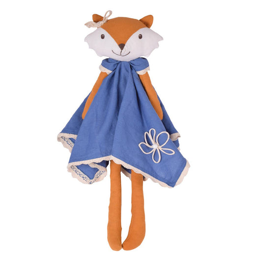 Luca the Fox in Blue Dress - Tikiri Toys