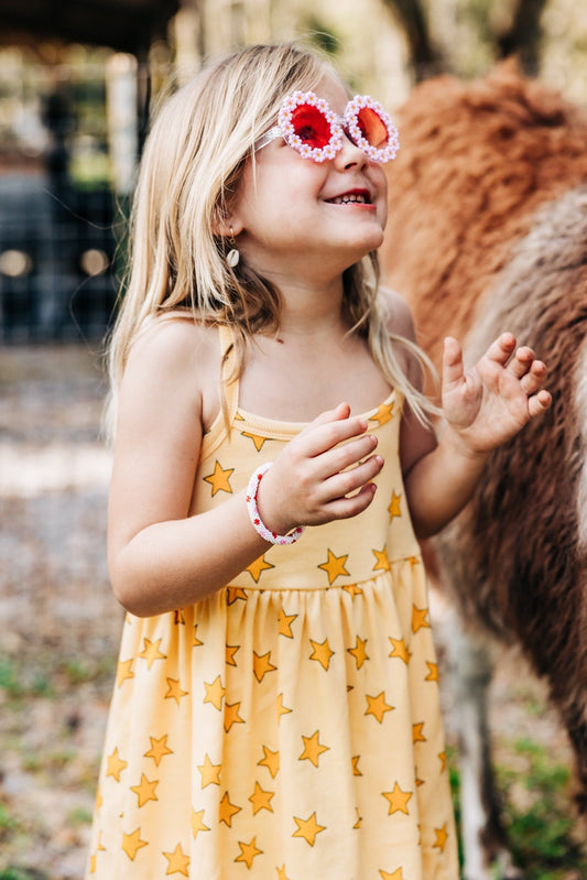 Mellow Yellow Stars Dress