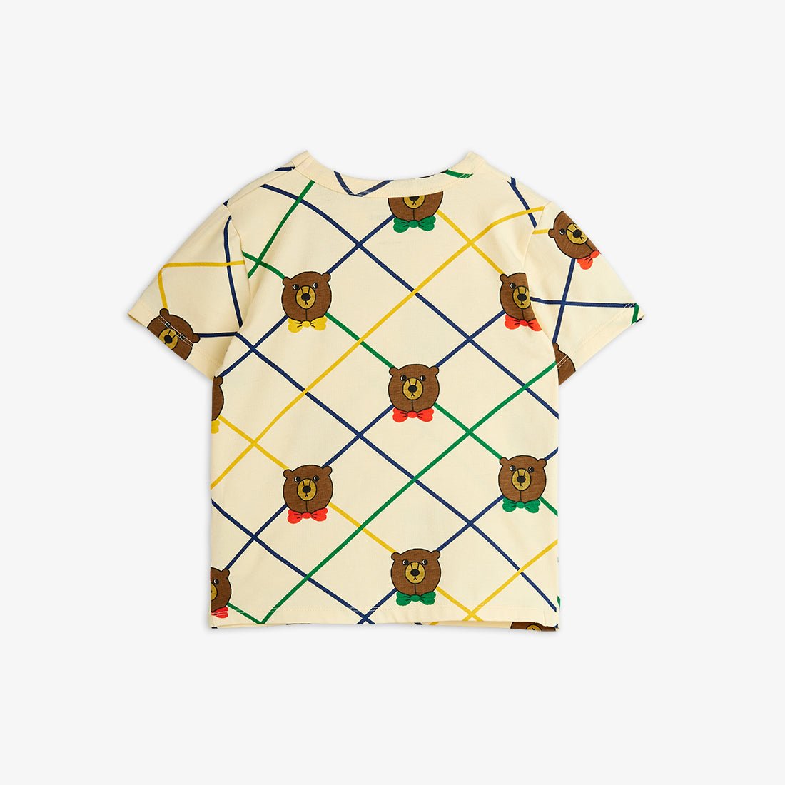 Mini Rodini | Bear Check AOP T-Shirt