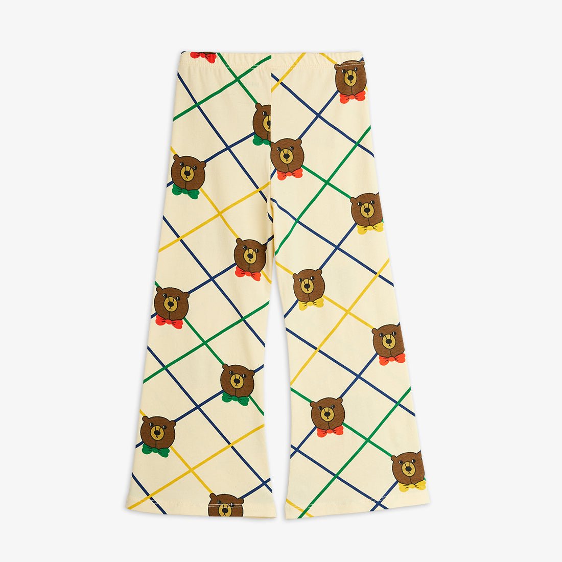Mini Rodini Mini Rodini | Bear Check Flared Trousers