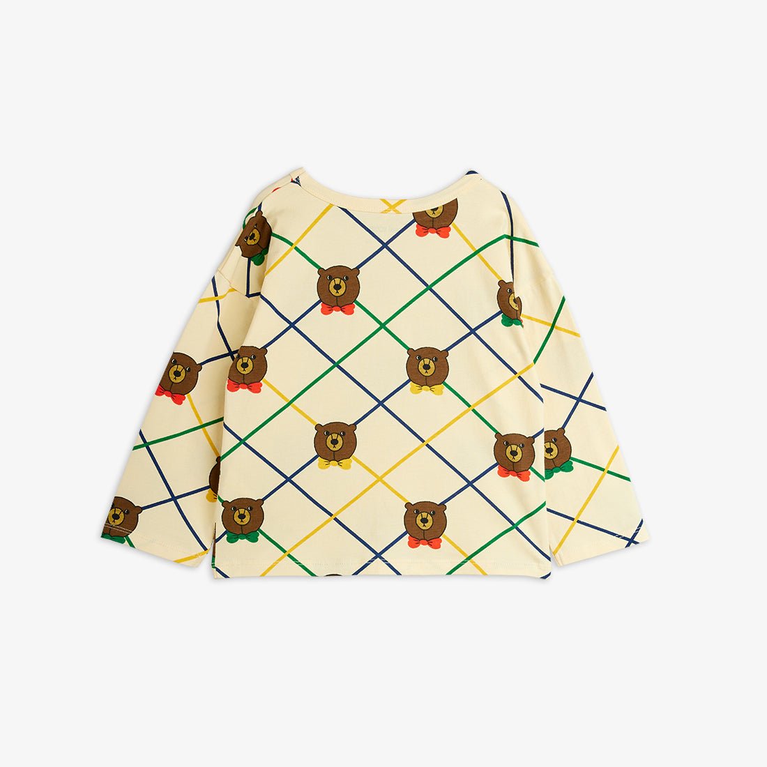 Mini Rodini Mini Rodini | Bear Check Long Sleeve T-Shirt
