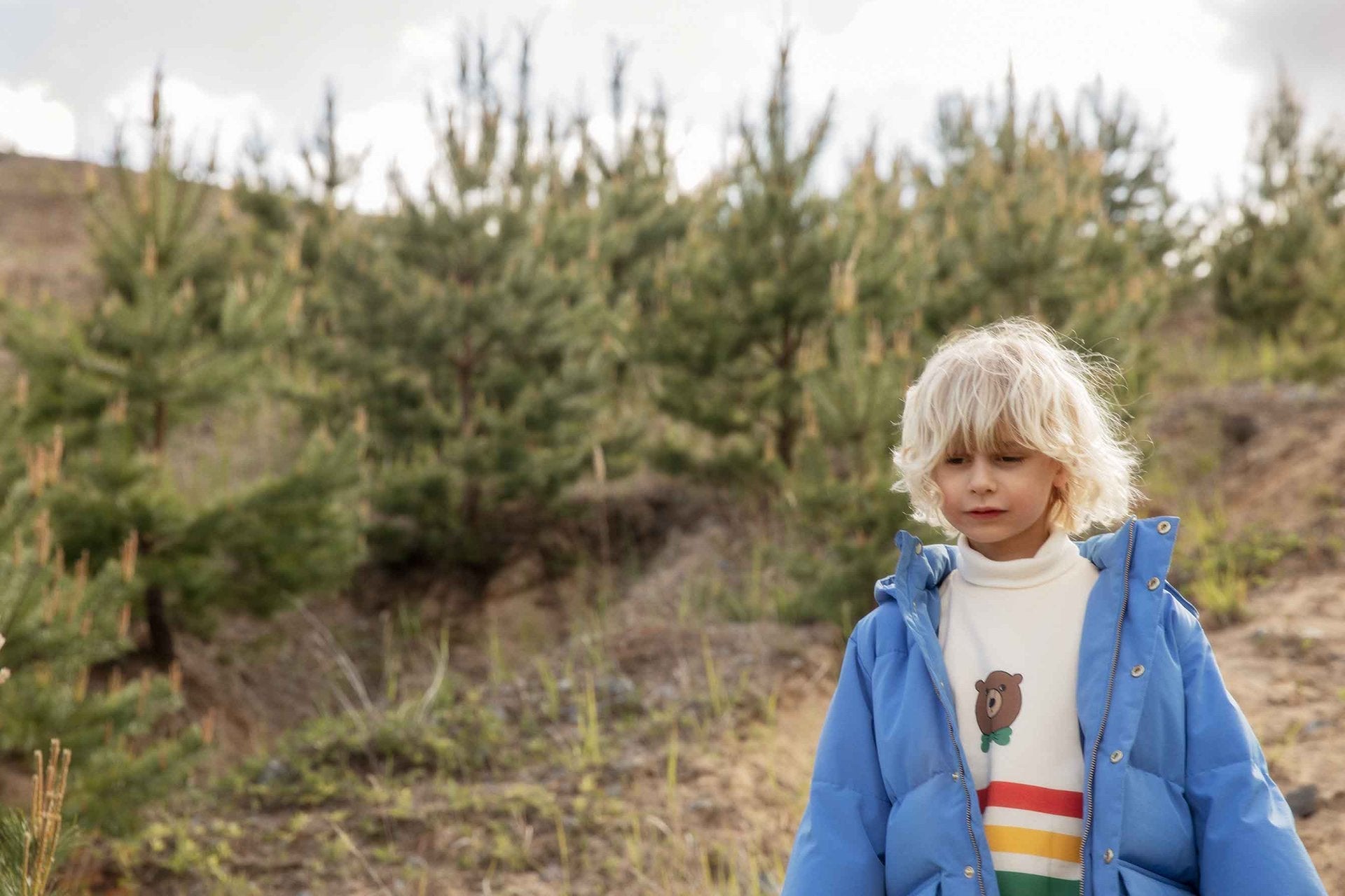 Mini Rodini | Bear Stripe Sweatshirt