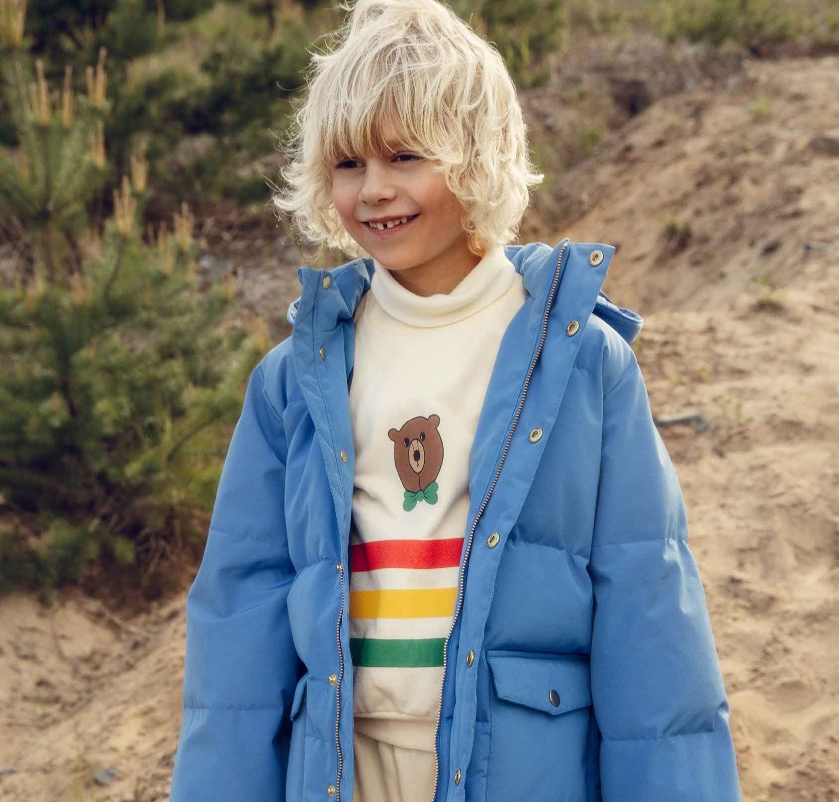 Mini Rodini | Bear Stripe Sweatshirt