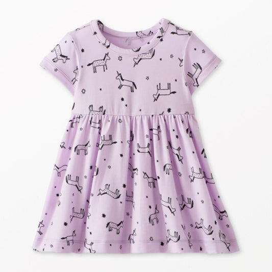 MINI UNICORN PLAYTIME DRESS IN HANNASOFT™ - Hanna Andersson