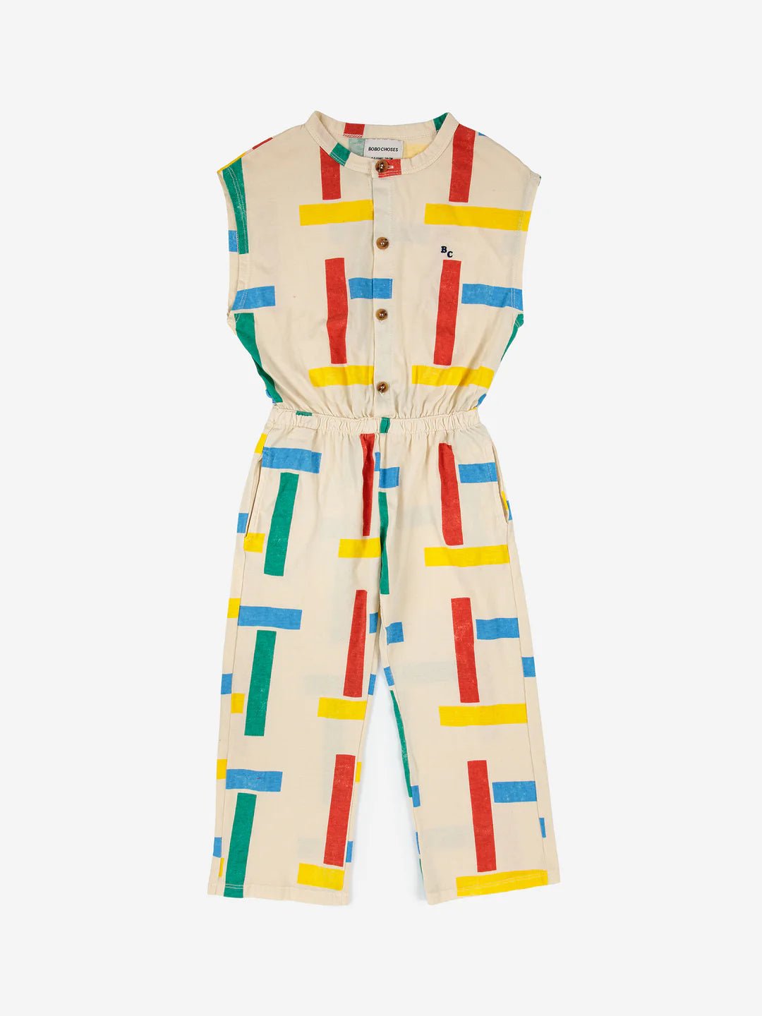 Multicolor Beacon Overall - Bobo Choses