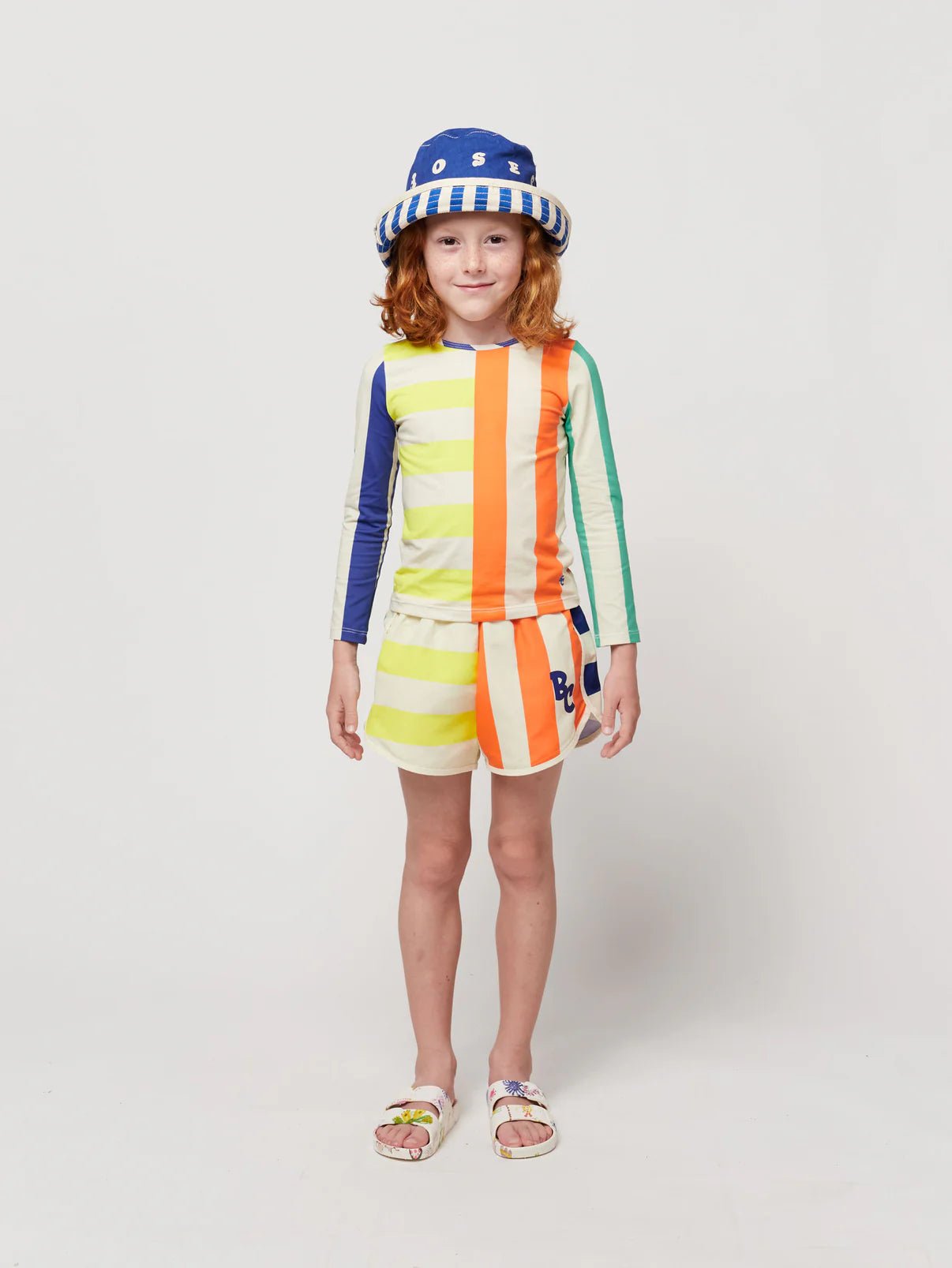 Multicolor Stripes Swim Shirt - Bobo Choses