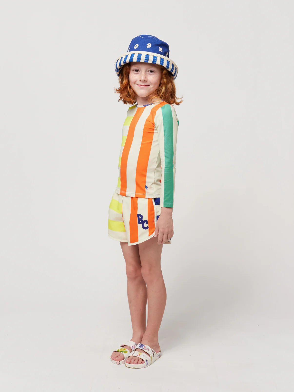 Multicolor Stripes Swim Shirt - Bobo Choses