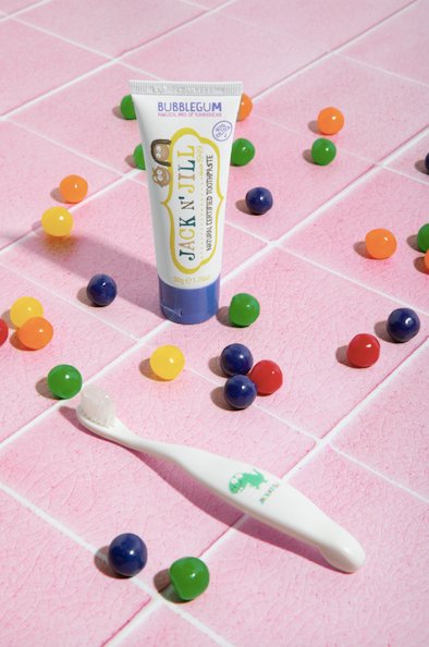 Natural Certified Toothpaste Bubblegum 50g - Jack N' Jill Kids