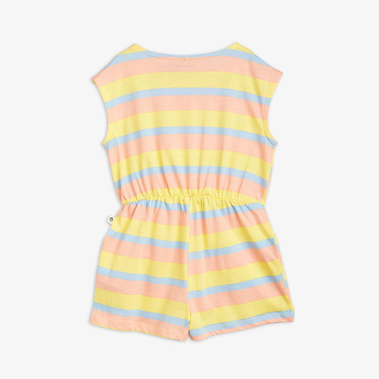Pastel Stripe Summersuit - Mini Rodini