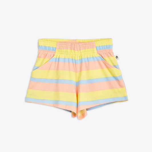 Paster Stripe Shorts - Mini Rodini