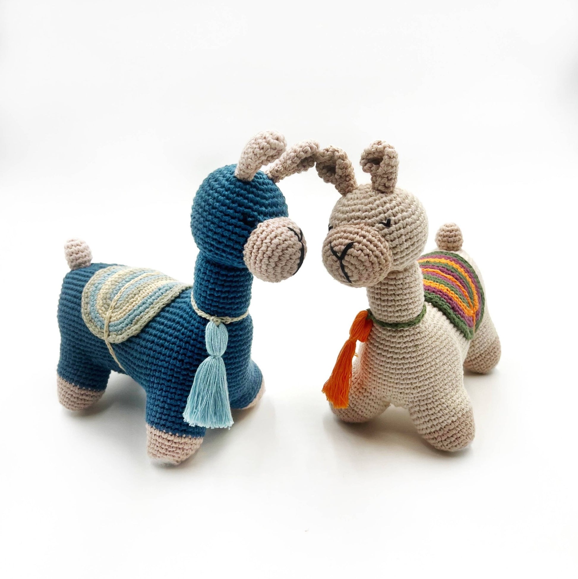 Pebble Plush Llama Organic Kids Toy