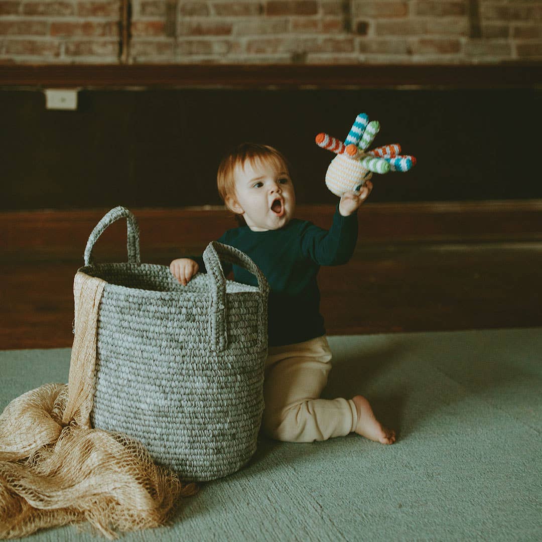 Pebble Plush Ocean Toy - Rainbow Octopus