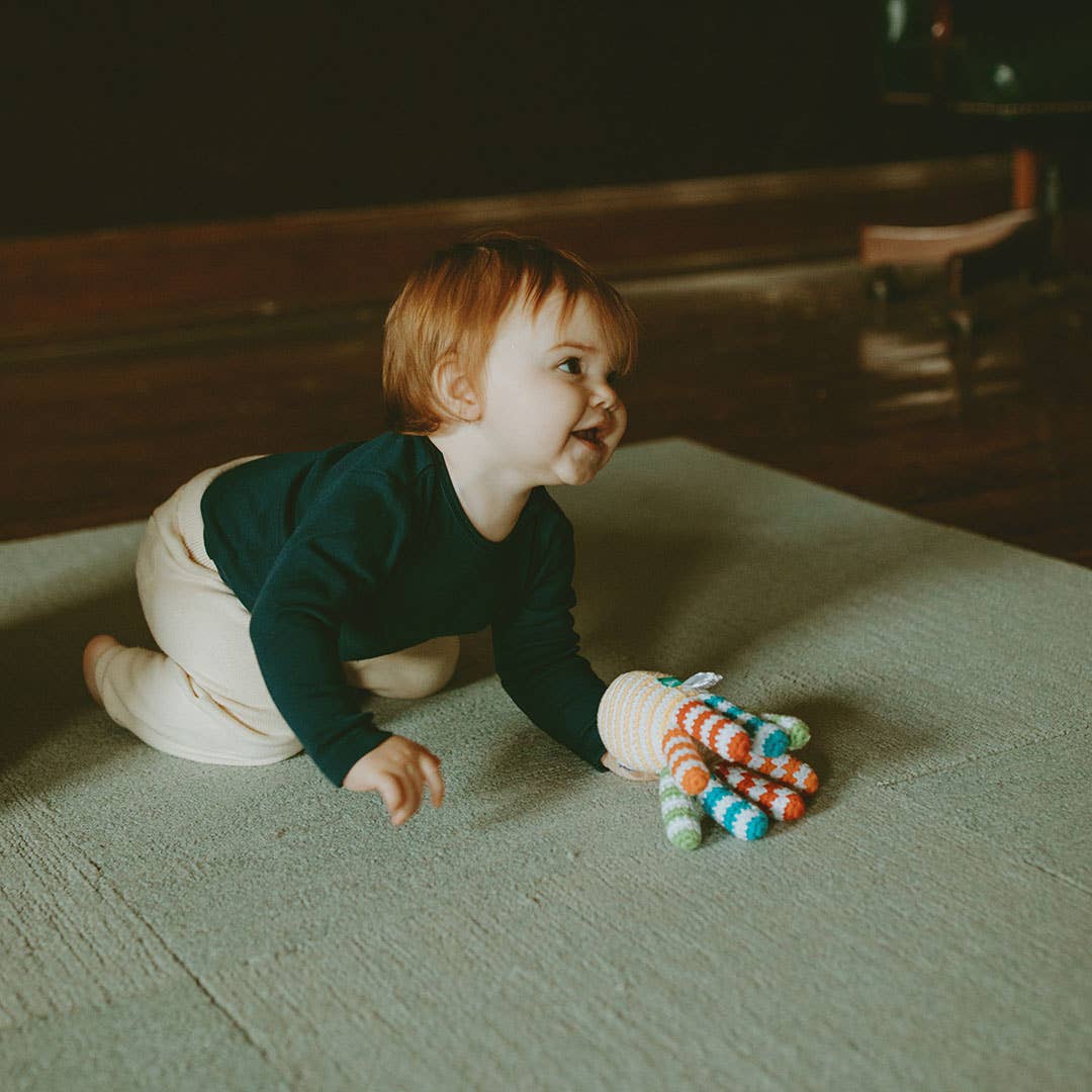 Pebble Plush Ocean Toy - Rainbow Octopus
