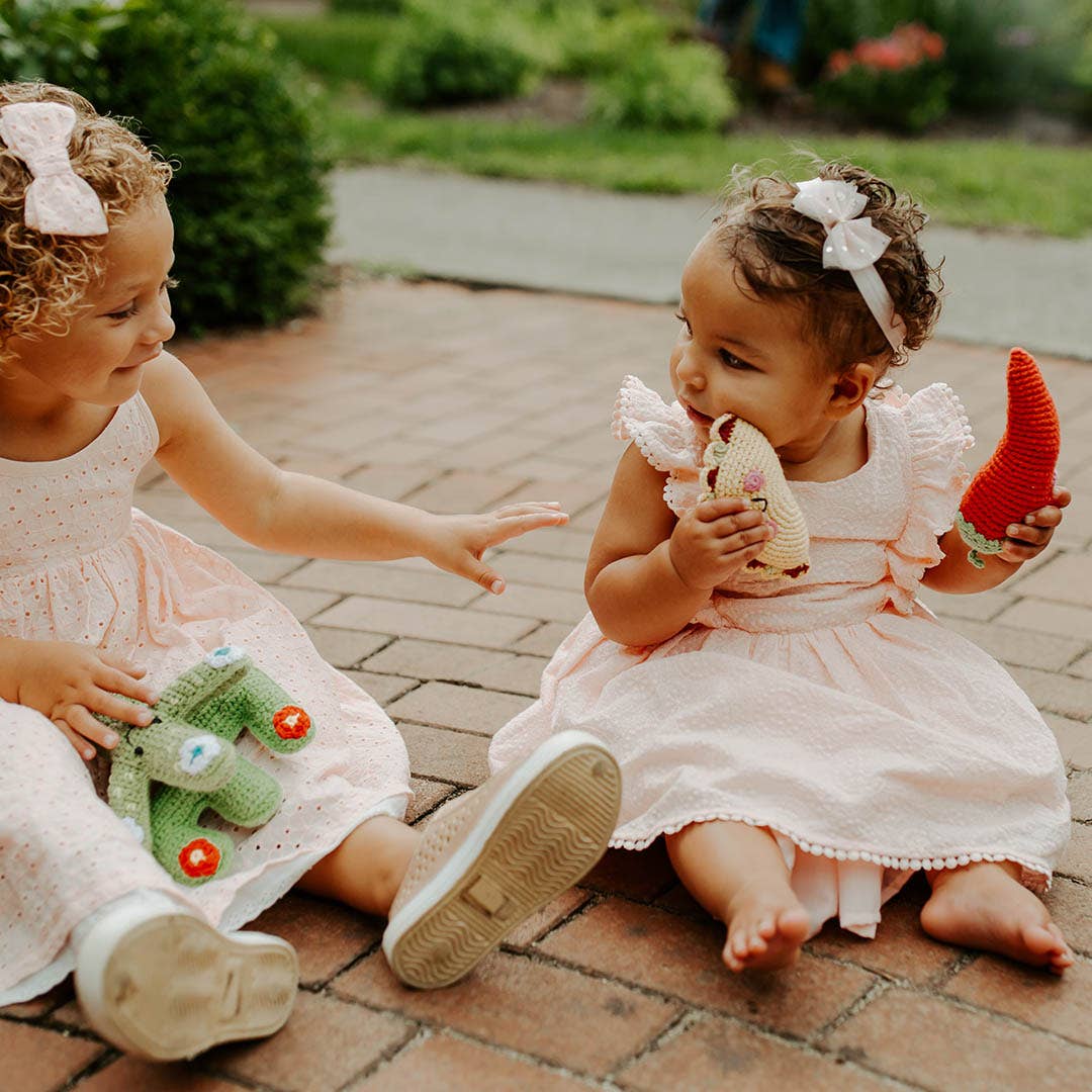 Pebble Pretend Play Food Rattle - Taco