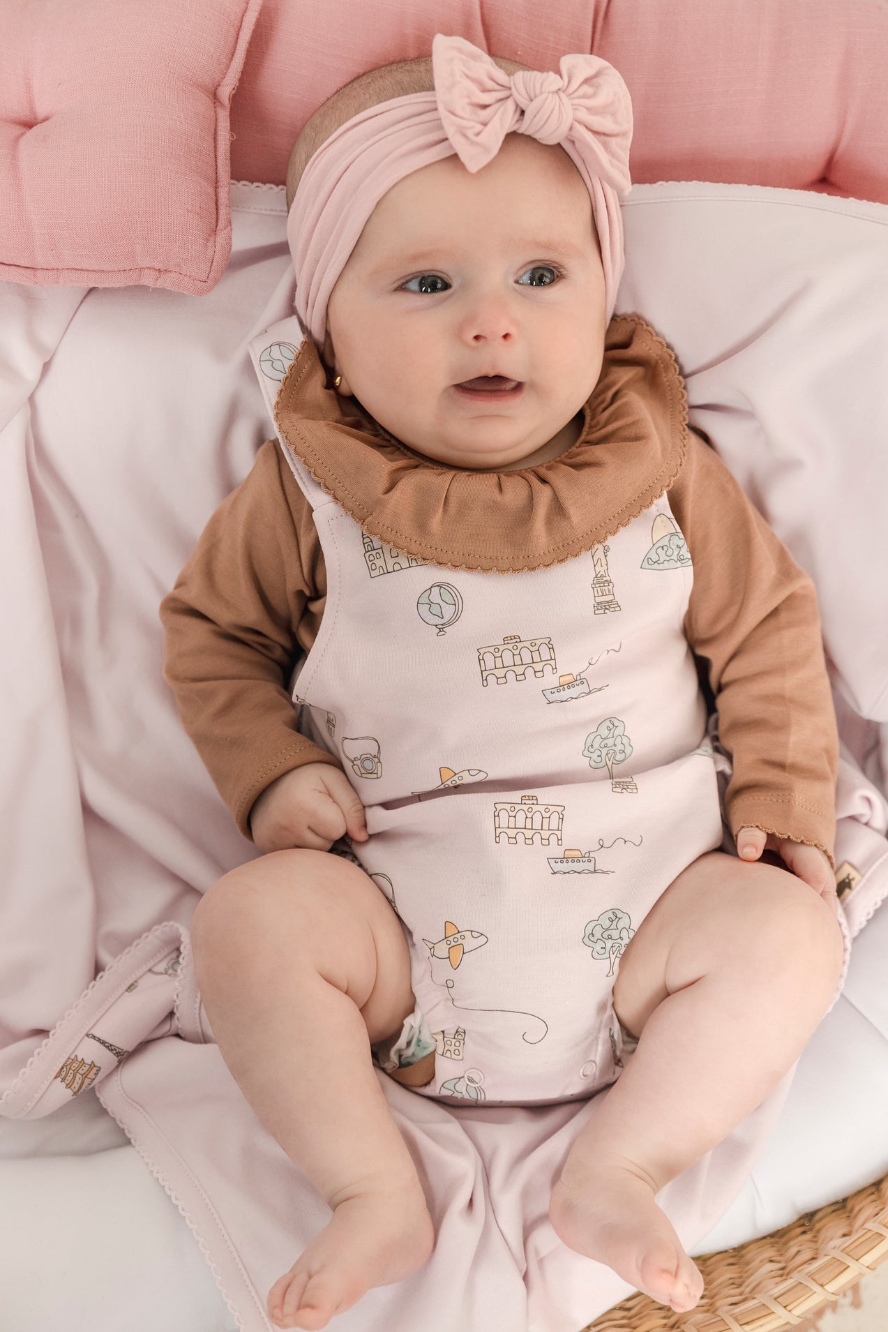 Pima Lima Pima Lima | Bubble Romper | Travel Lavender